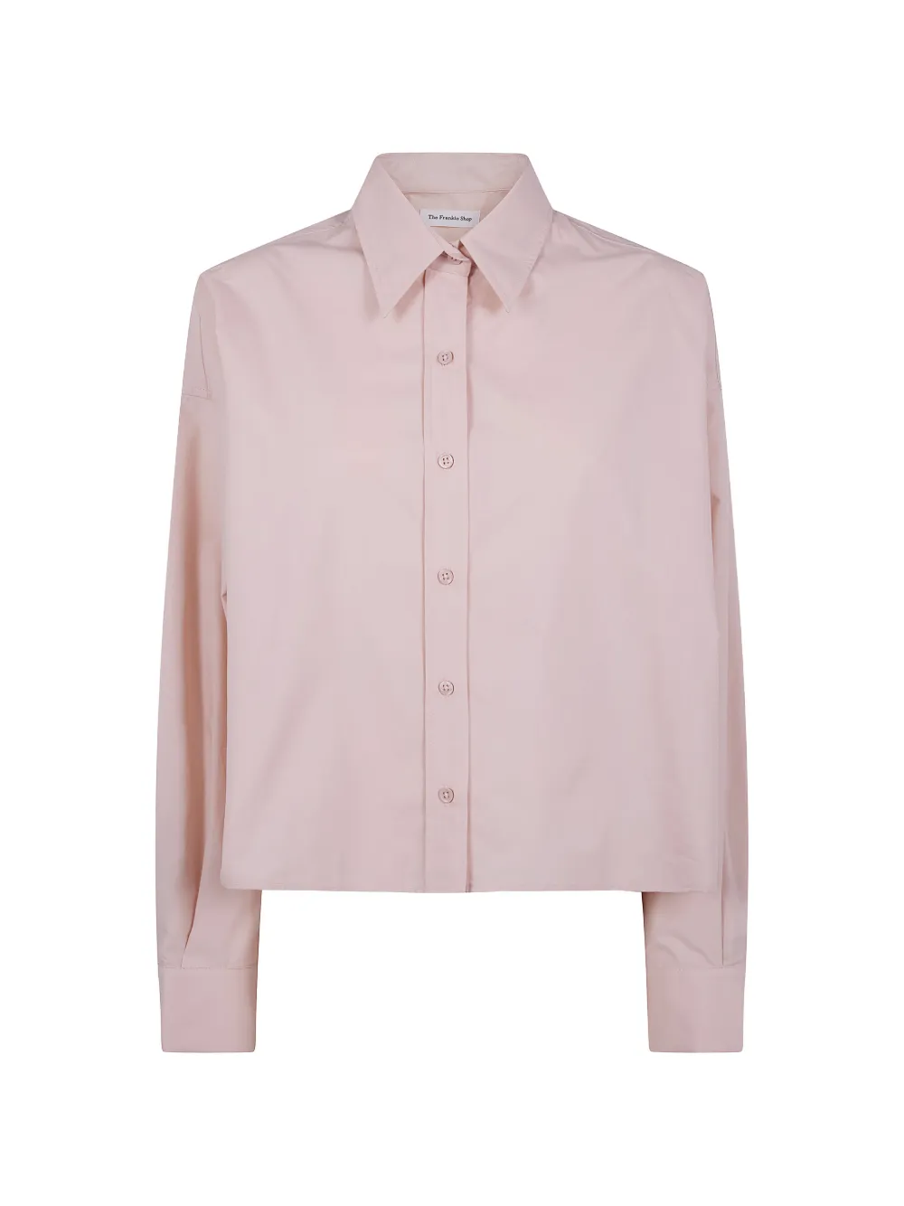 The Frankie Shop Arlene dropped-shoulder button-up shirt - Rosa