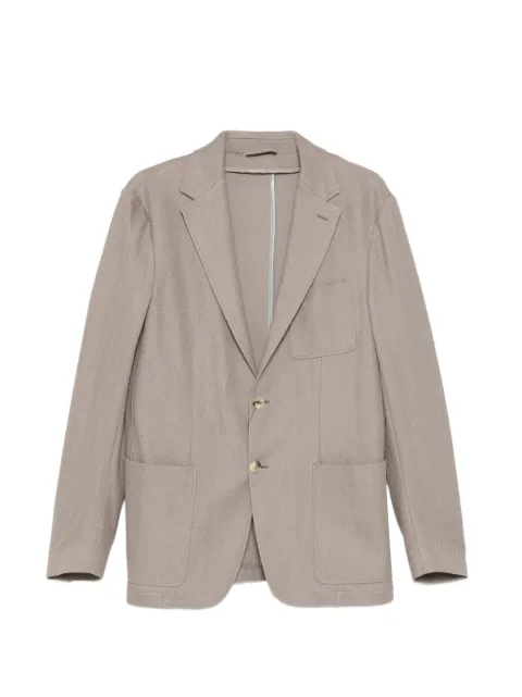Canali herringbone blazer