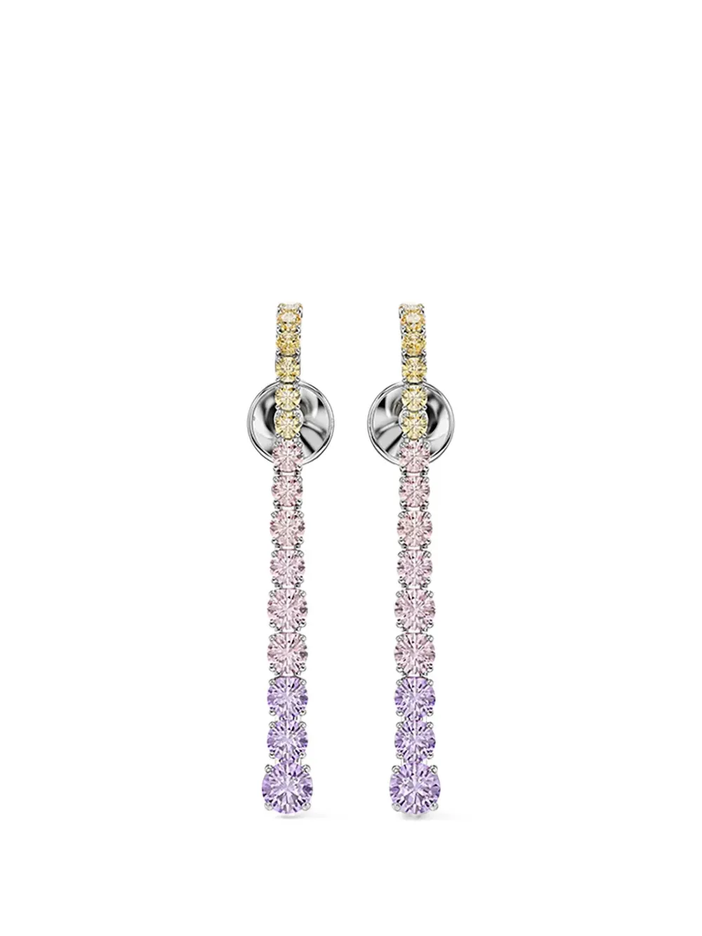 Swarovski Orecchini pendenti con cristalli - Rosa
