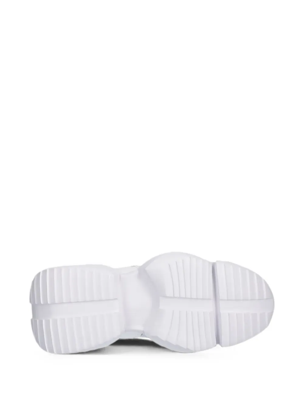 Versace Jeans Couture logo-print panelled sneakers Wit