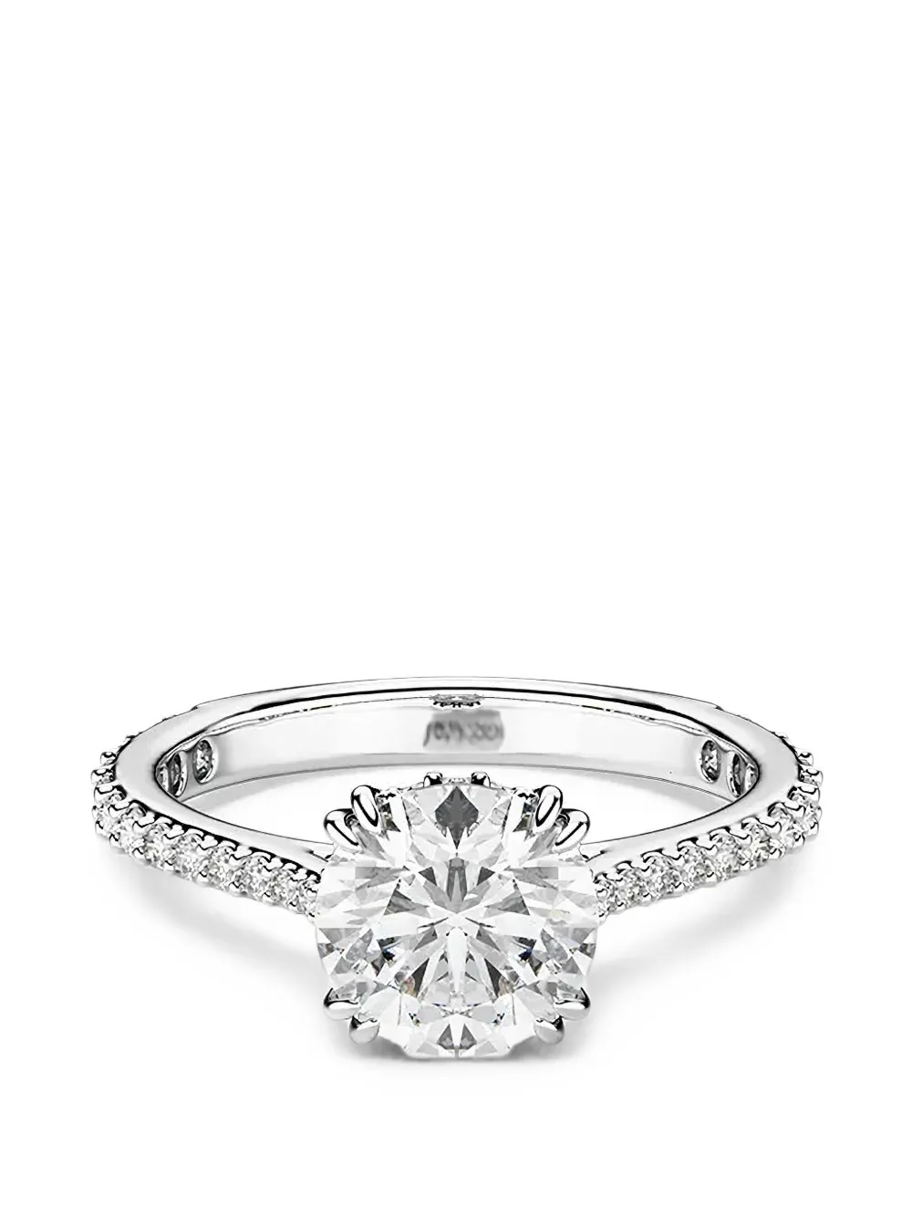 Swarovski Stilla crystal-embellished ring - Argento