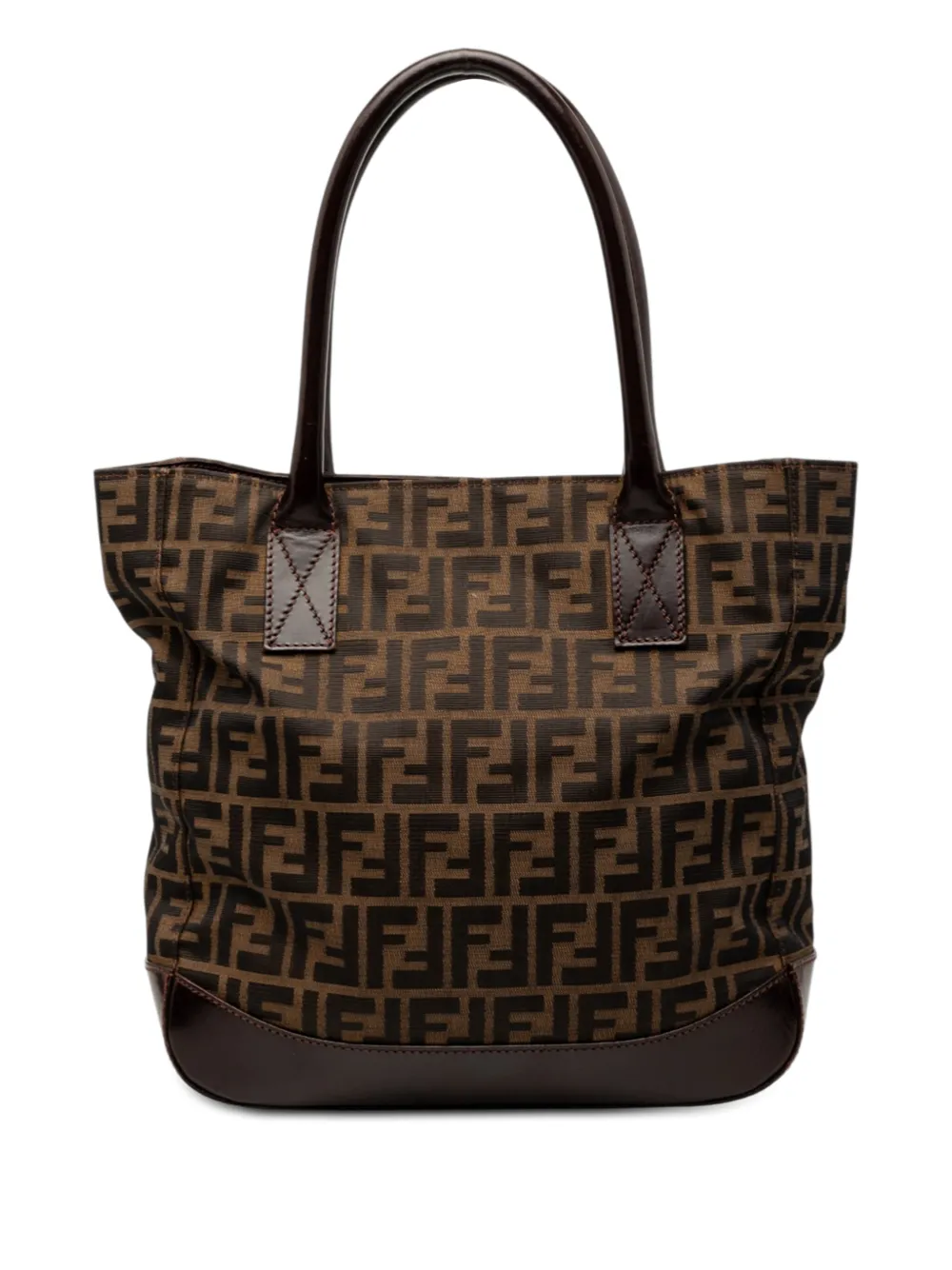 Fendi Pre-Owned 2000-2010 Zucca Canvas tote bag - Marrone