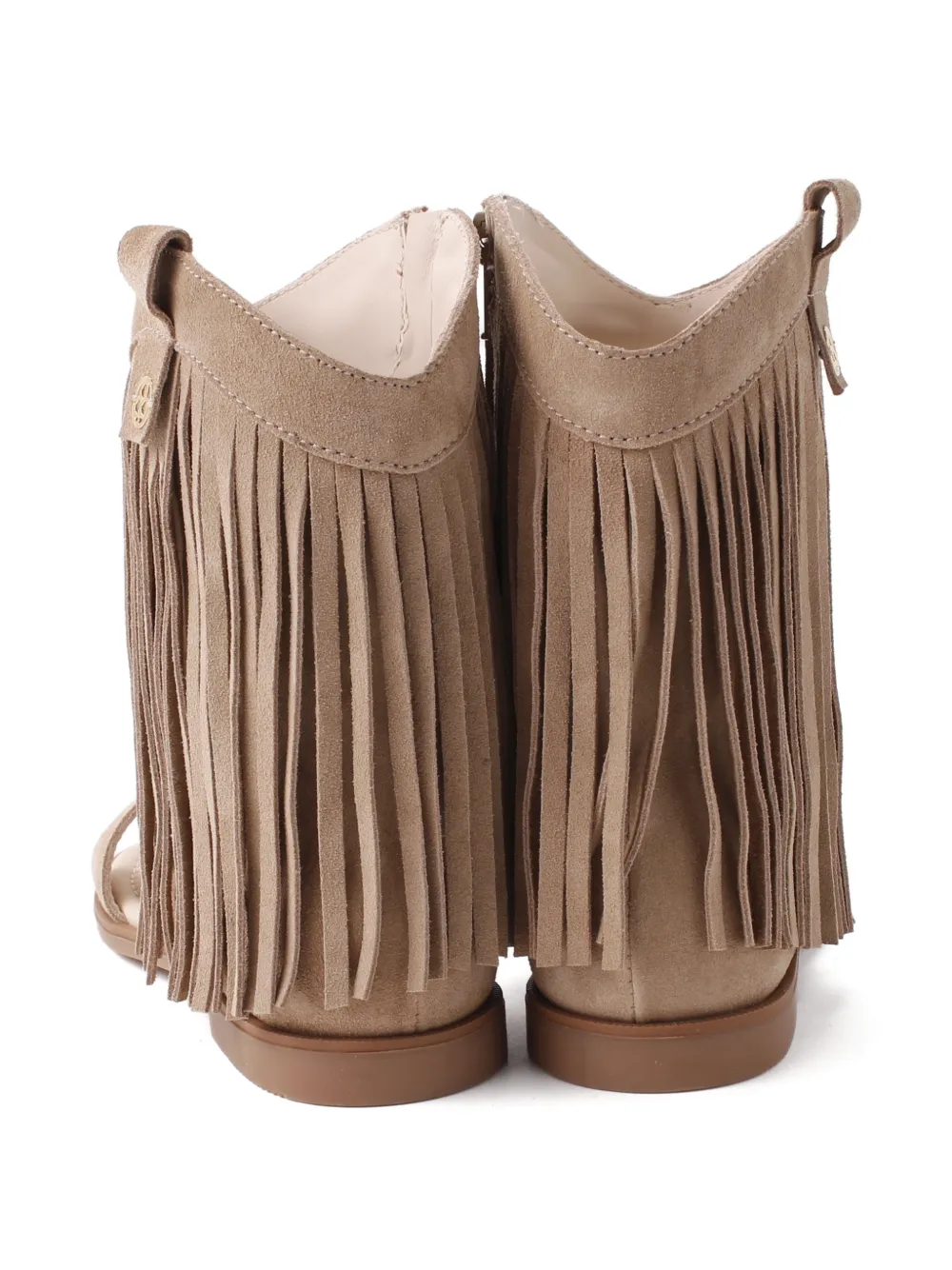 Florens Sandalen met franje Beige