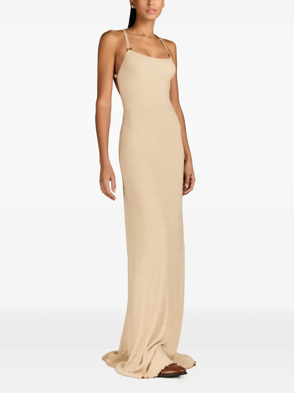 Mark-off Vestido Largo Beverly - Neutro 