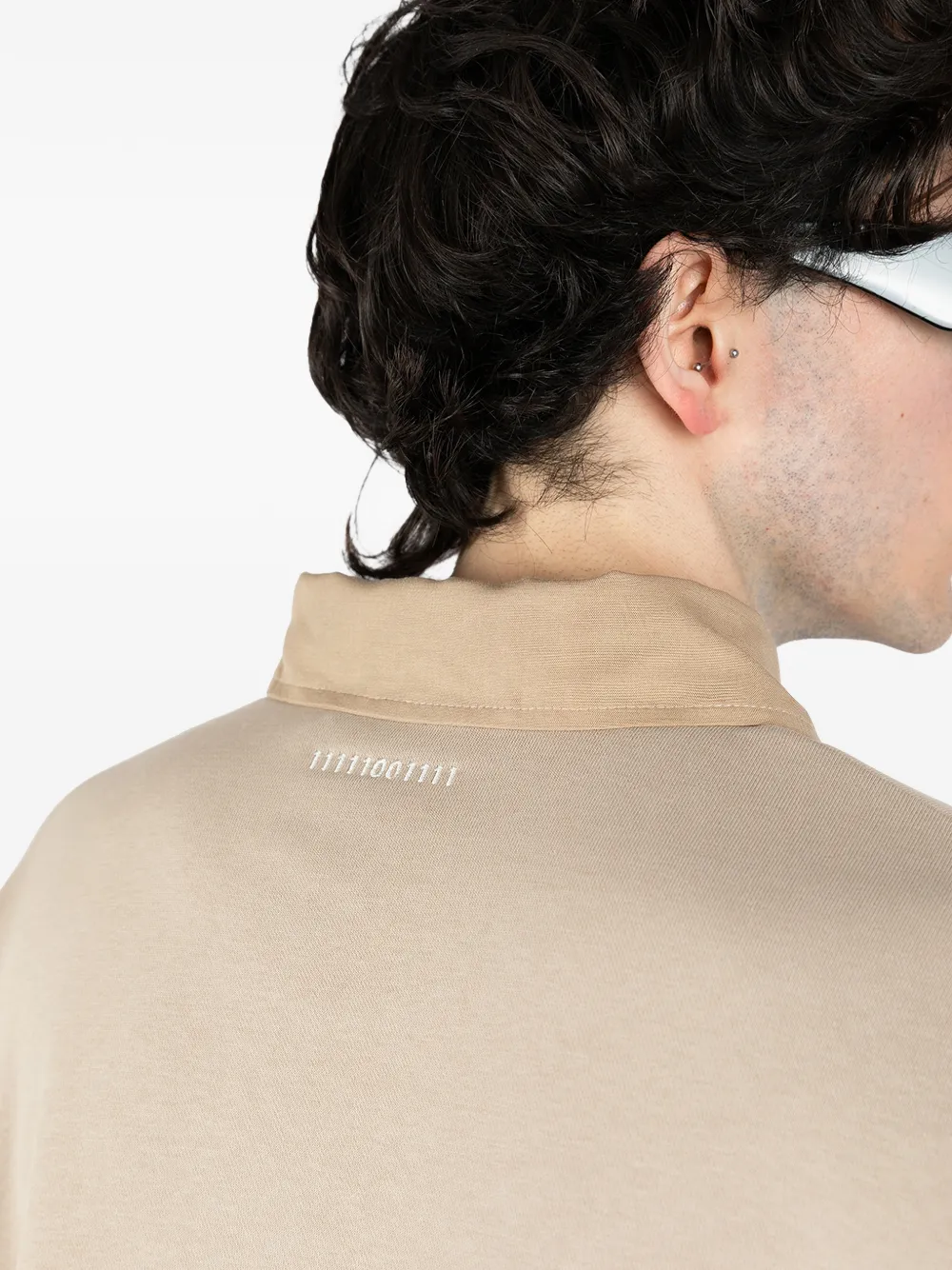Société Anonyme Polo 92 poloshirt met opgestikte zak Beige
