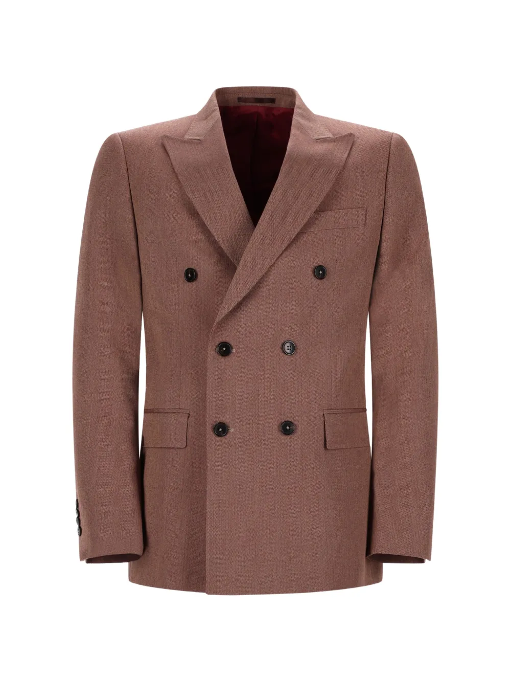 Drôle De Monsieur double-breasted jacket - Brown