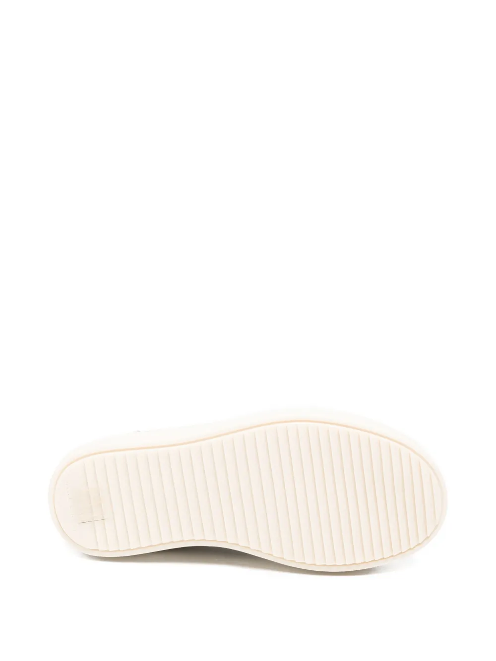 Rick Owens Kids leather contrast-panel sneakers Bruin