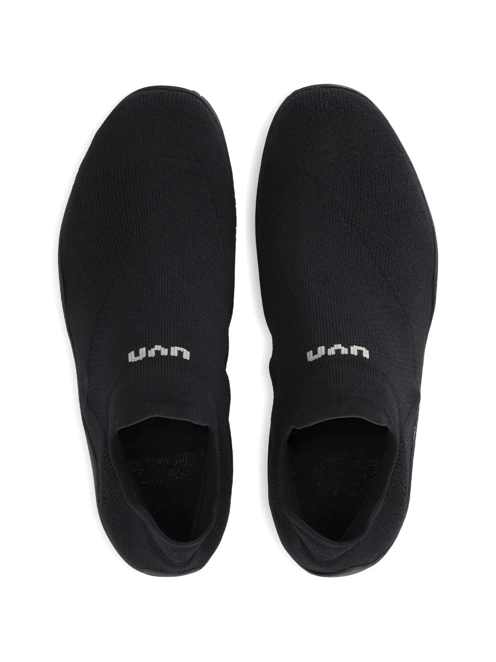 UYN Dunia logo-detail slip-on sneakers Zwart