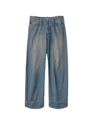 Acne Studios 2023 スーパーバギージーンズ | ブルー | FARFETCH JP
