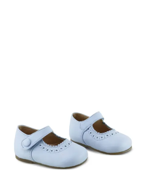 Eli1957   perforated-details leather ballerinas