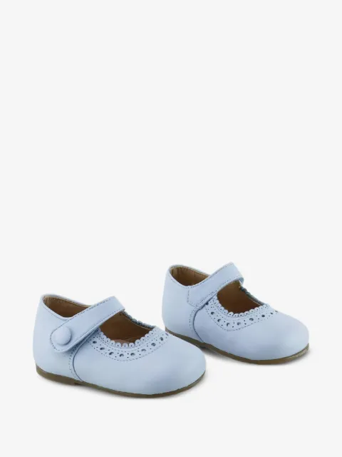 Eli1957   perforated-details leather ballerinas