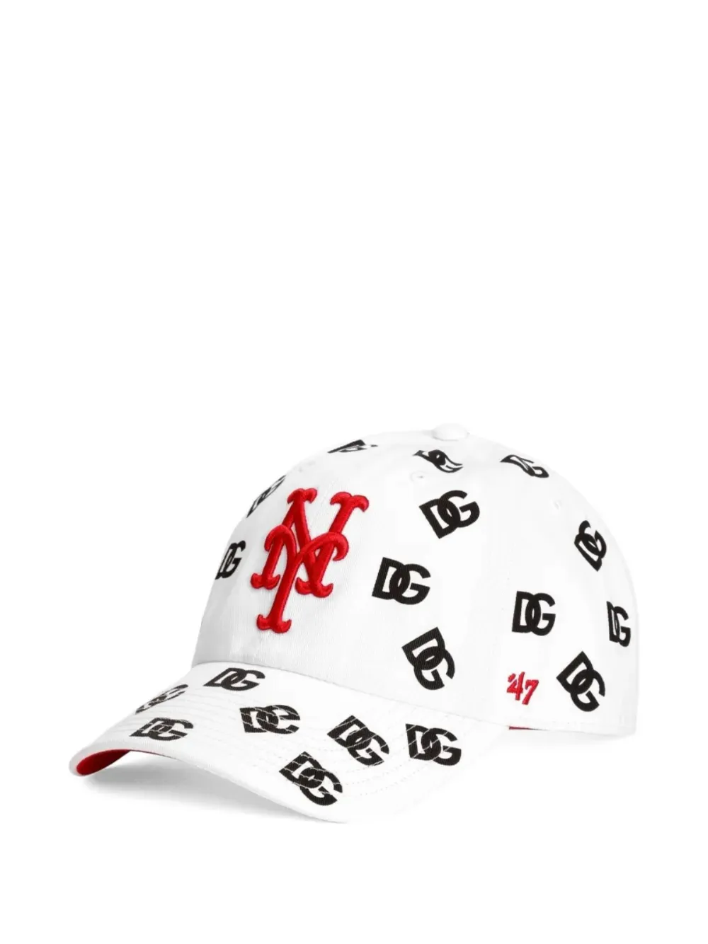 Dolce & Gabbana x ’47 New York Mets logo-print baseball cap - Bianco