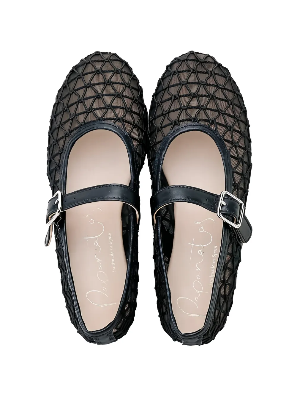 Eli1957 buckle-strap ballerinas Zwart