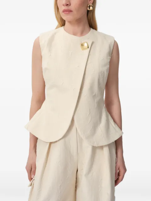 CONCEPTO Stone sleeveless vest