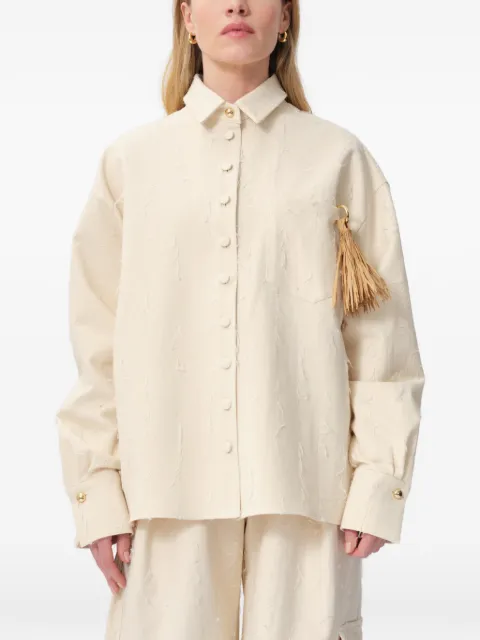 CONCEPTO Dunes tassel shirt
