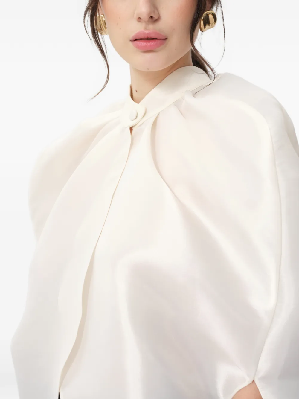 CONCEPTO Sage cape blouse - thumbnail 5 of 5