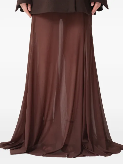 CONCEPTO Saffron maxi skirt