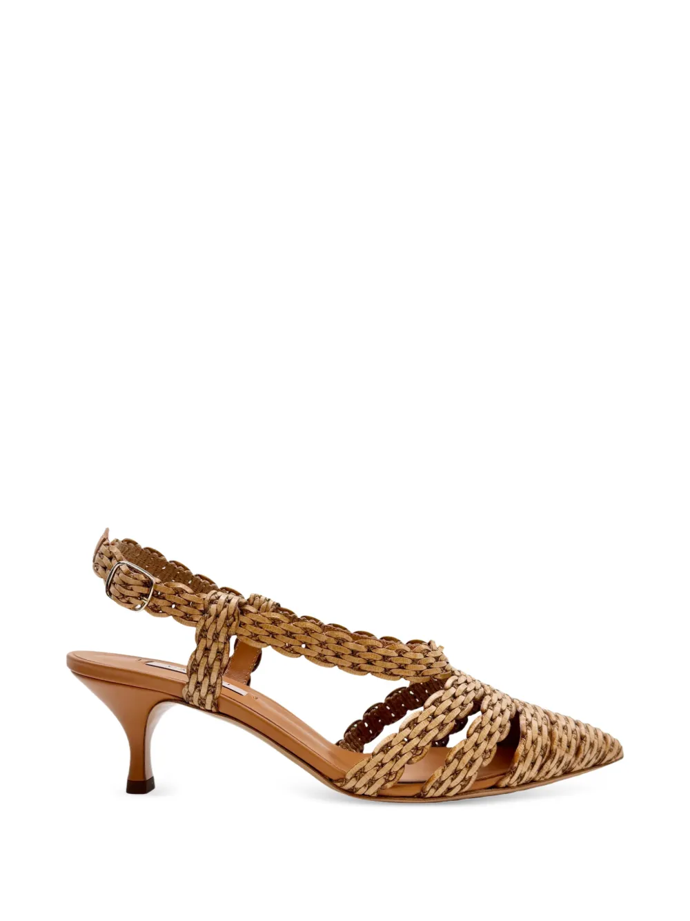 Casadei Julia Avenida woven sandals - Toni neutri
