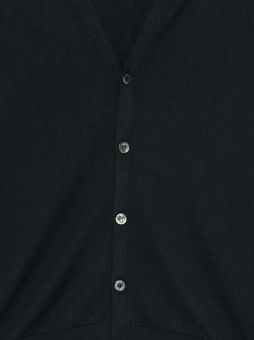  Alpha Studio Cárdigan Con Cuello En V - Azul 