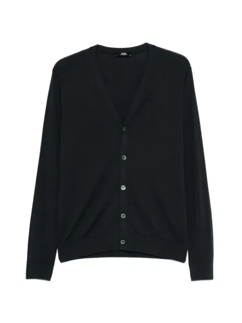 ALPHA STUDIO V-neck buttoned cardigan