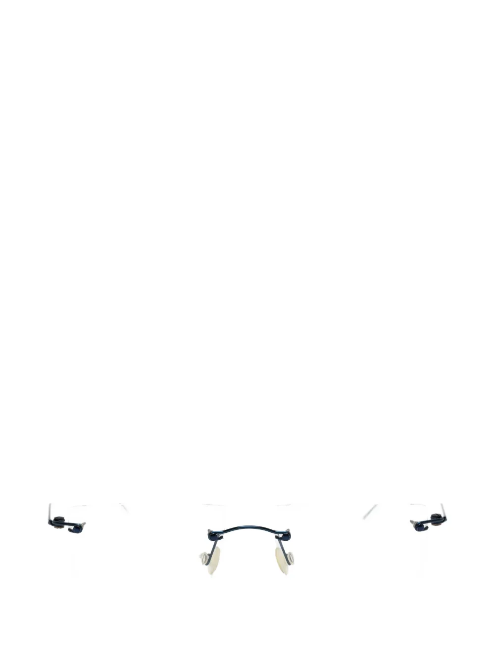Minima Minima 2 square-frame glasses - Blau