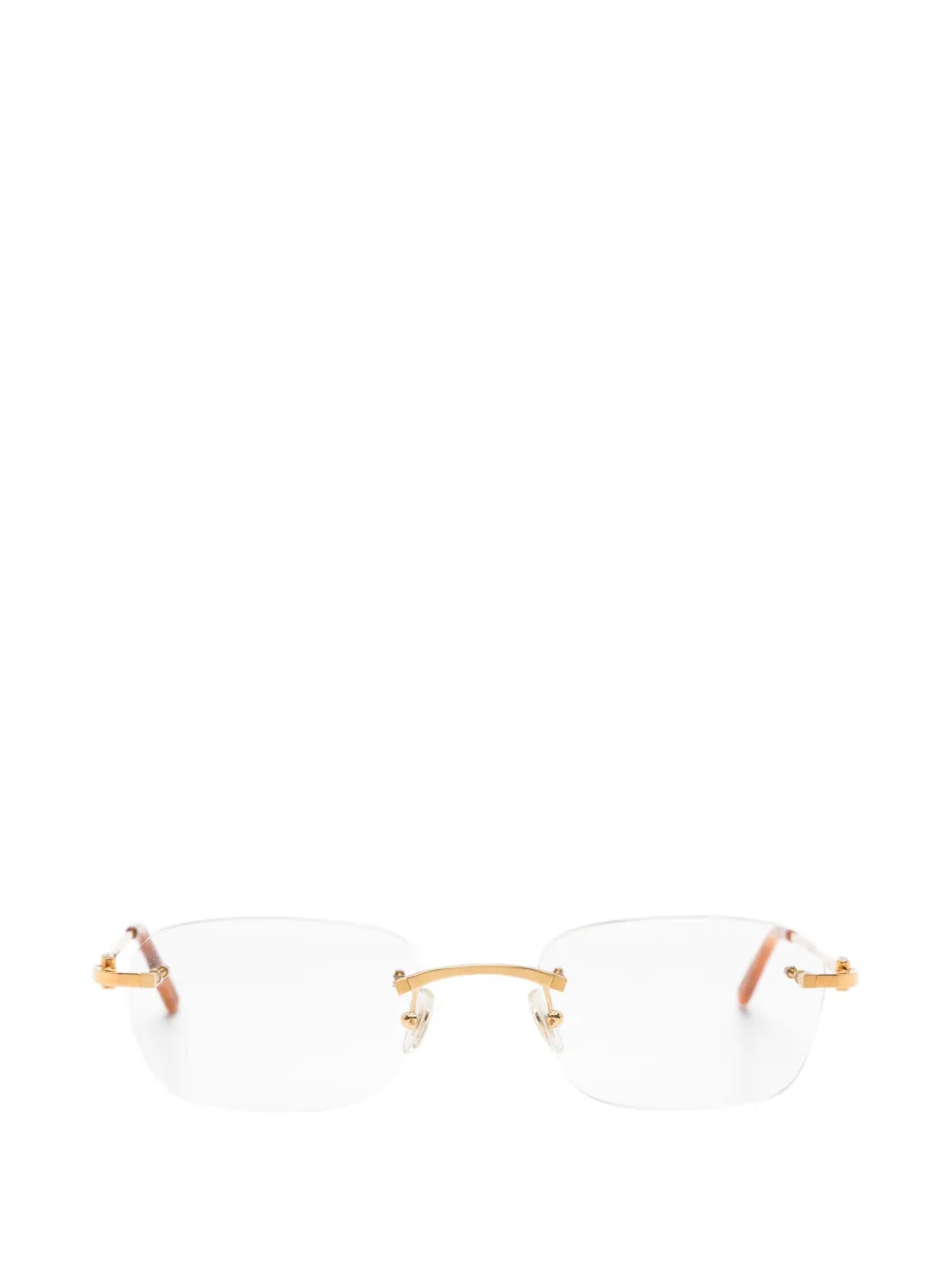 Cartier Eyewear Bolon rimless C Décor glasses - Gold