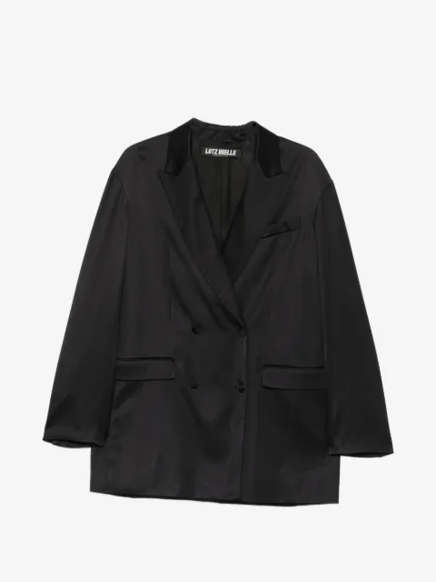 Lutz Huelle blazer Hero con doble botonadura