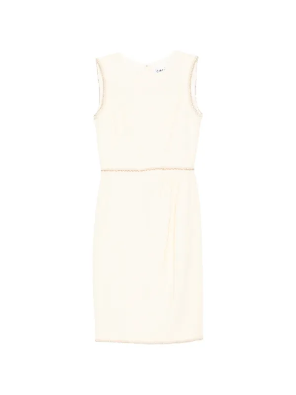 cream chanel dress Chanel by Karl Lagerfeld - Cream Women Casual Dress