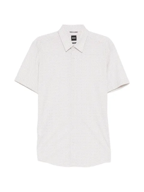 BOSS all-over print short-sleeve shirt