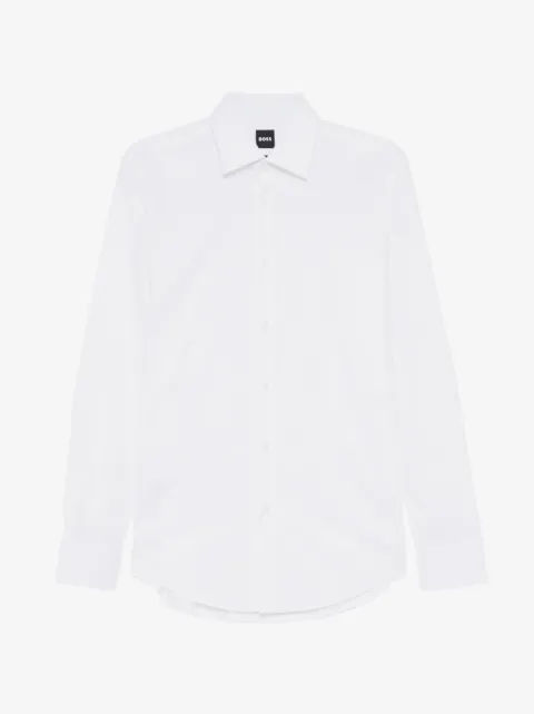 BOSS easy-iron poplin shirt