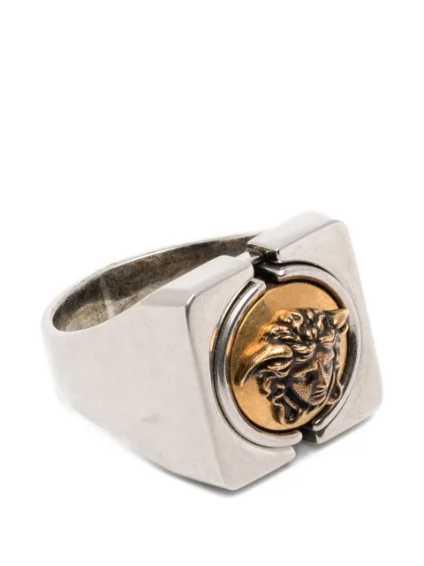 Versace Medusa Head signet ring