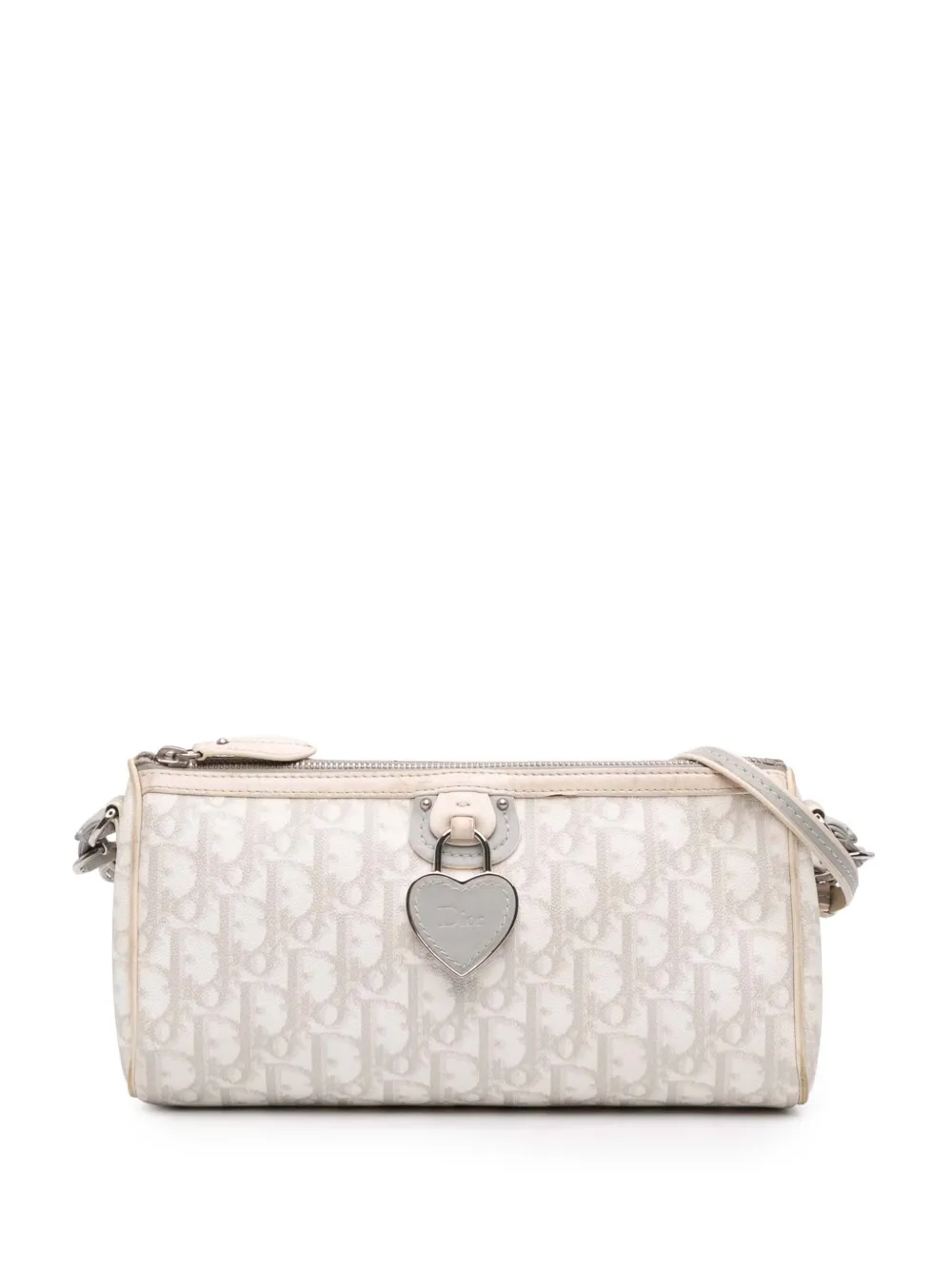 Christian Dior Pre-Owned 2007 Diorissimo Trotter Coated Canvas Romantique crossbody bag - Bianco