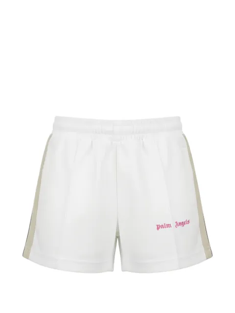 Palm Angels Kids shorts con rayas laterales estampadas
