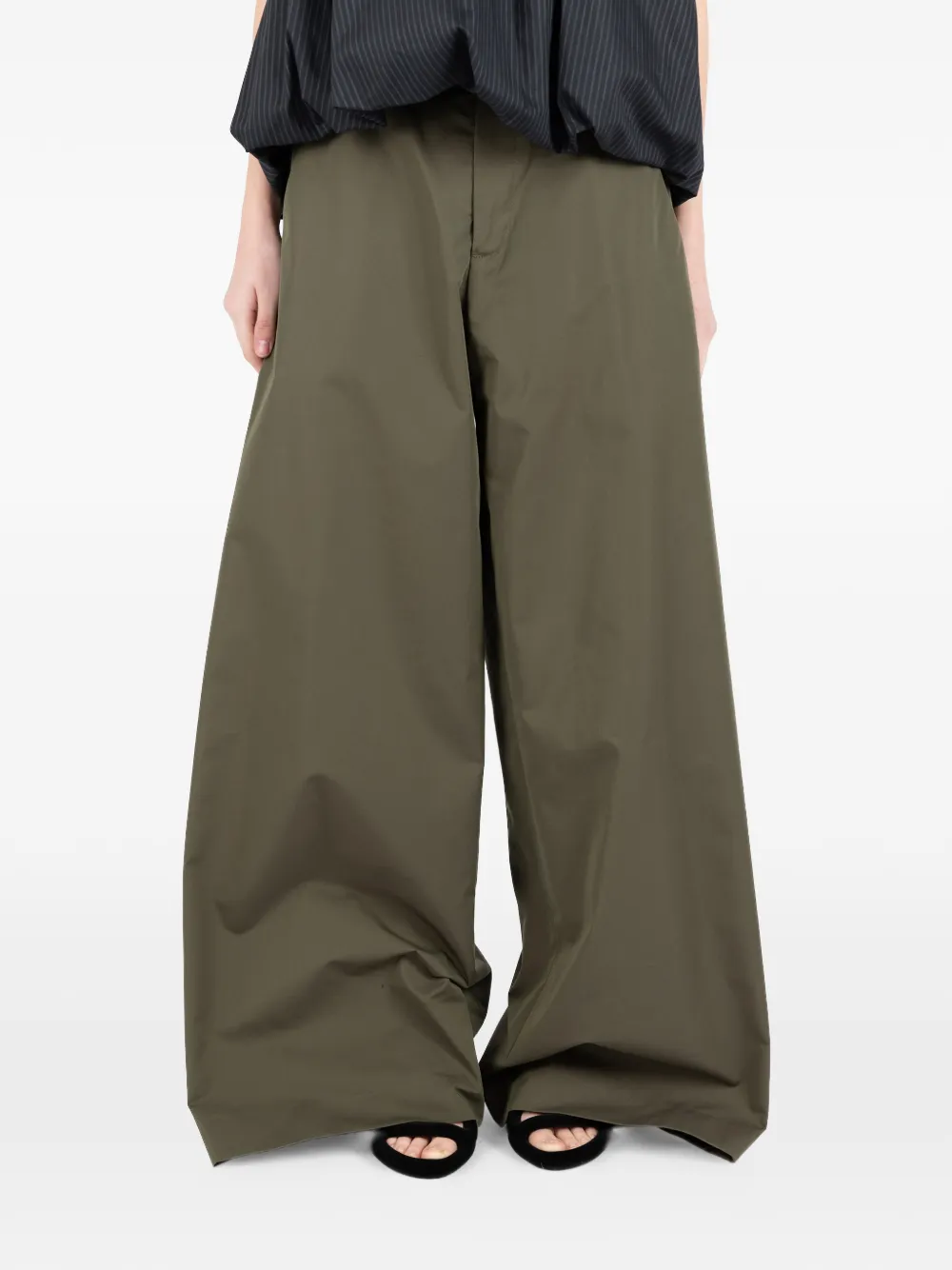 Société Anonyme wide-leg trousers - Verde