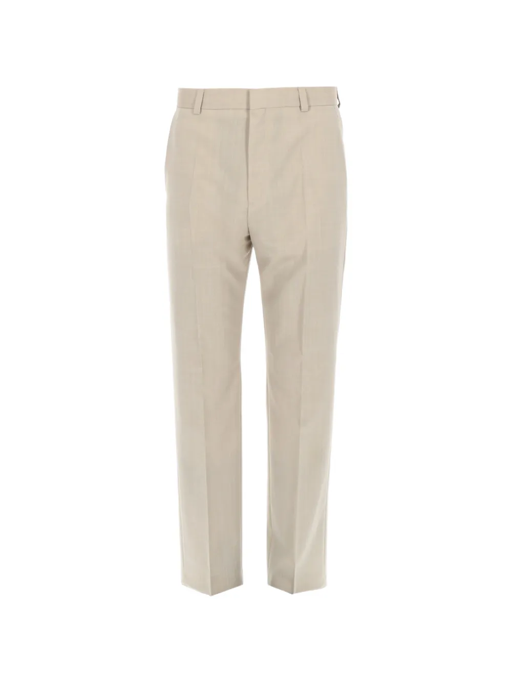 HUGO pressed-crease tailored trousers - Nude