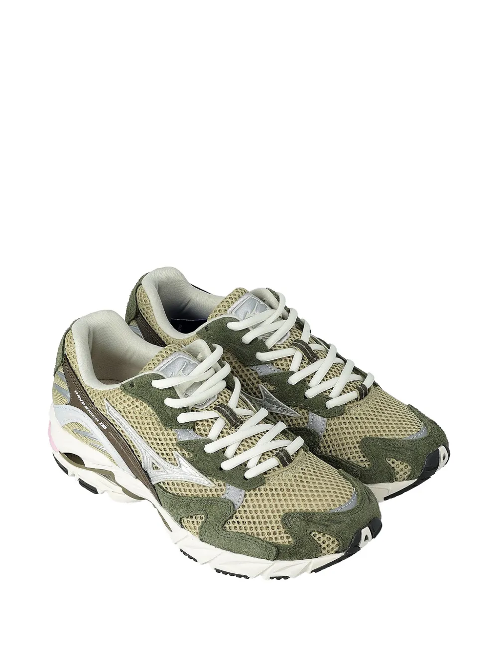 Mizuno Wave Rider 10 sneakers Groen