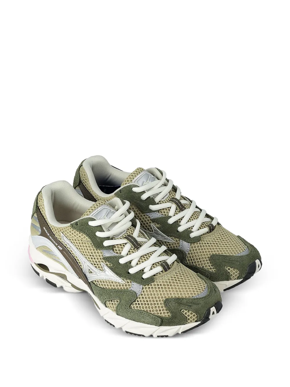 Mizuno Wave Rider 10 sneakers - Groen