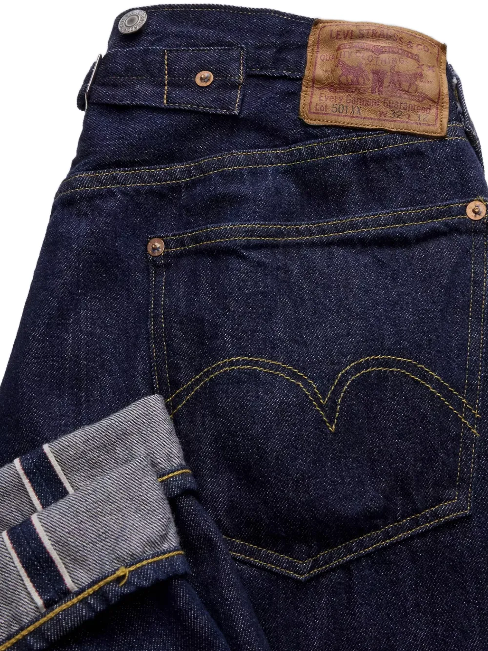 Levi's 501 1933 denim jeans Blauw