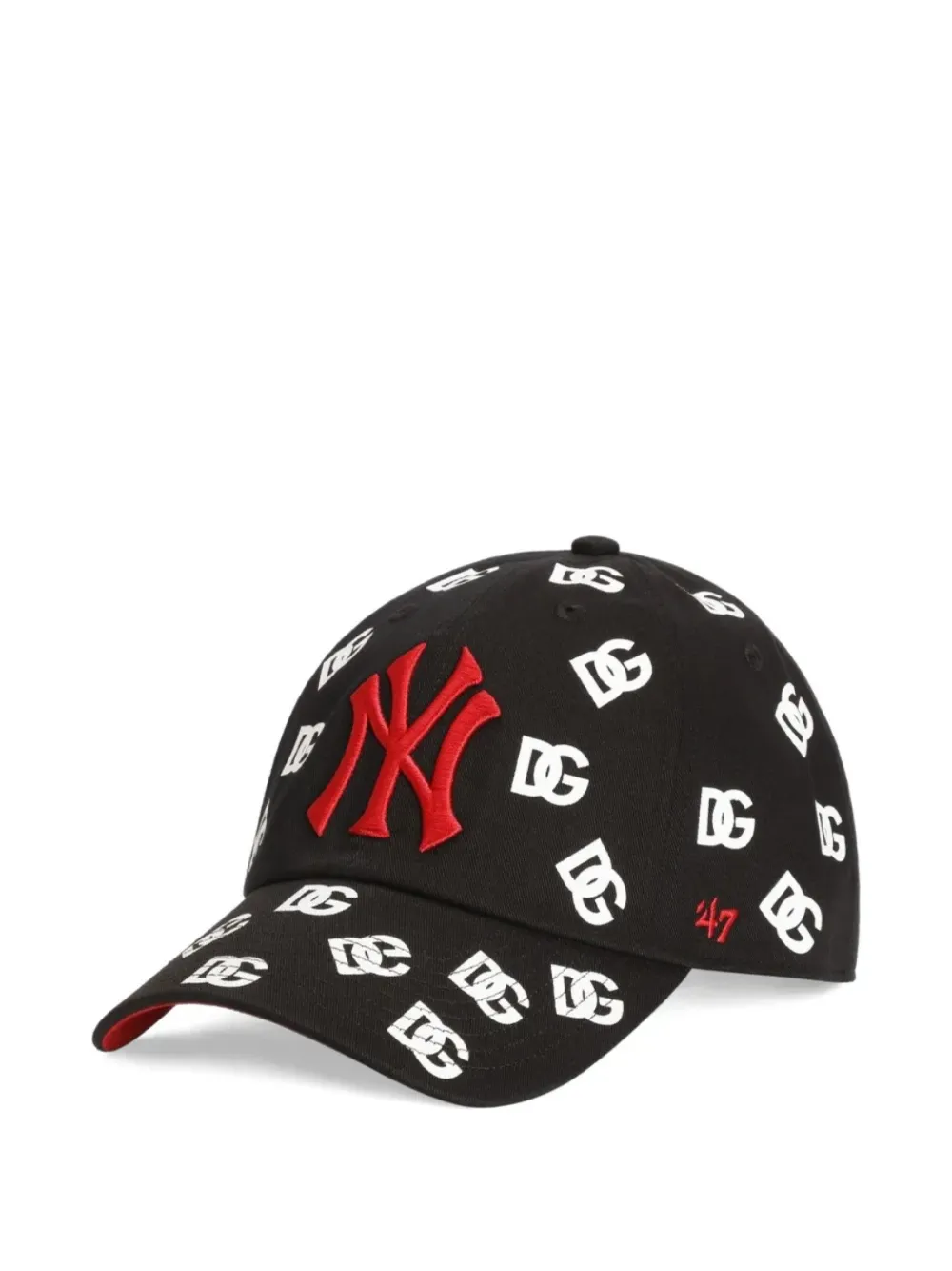 Dolce & Gabbana x ’47 New York Yankees logo-print baseball cap - Nero