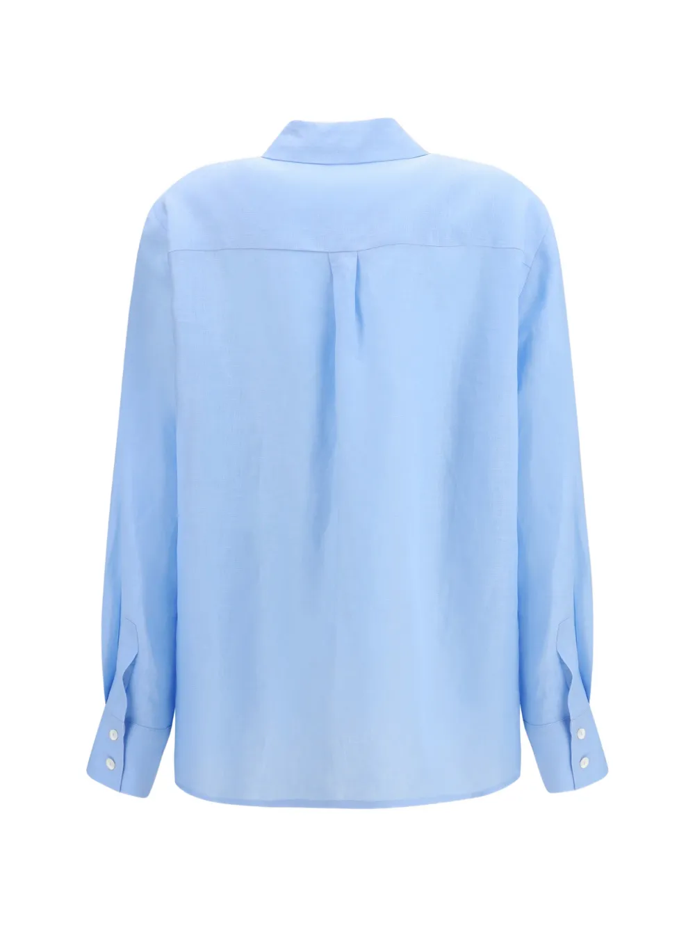  Lardini Camisa De Lino Con Botones - Azul 