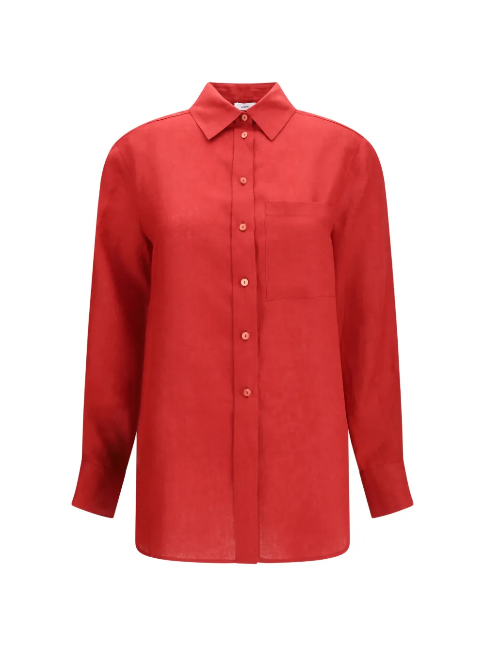 Lardini pocket buttoned shirt - Rosso