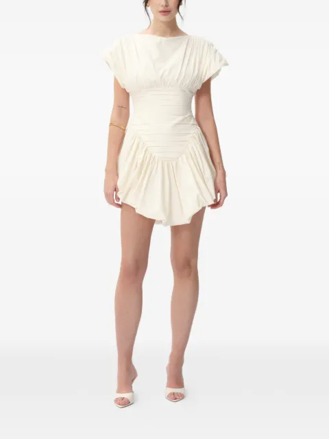 CONCEPTO Sundown draped mini dress