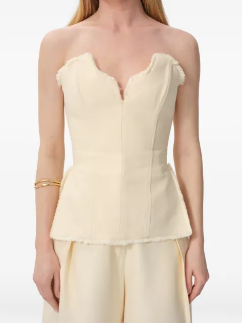 CONCEPTO fringed corset