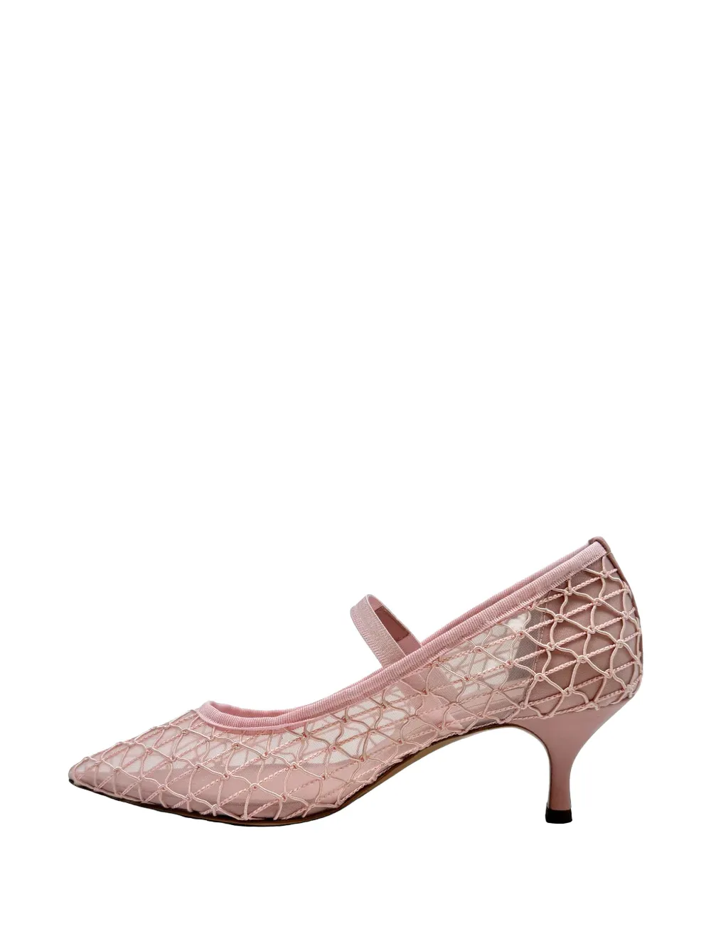 Casadei Julia Avenue logo-detail heeled pumps Roze