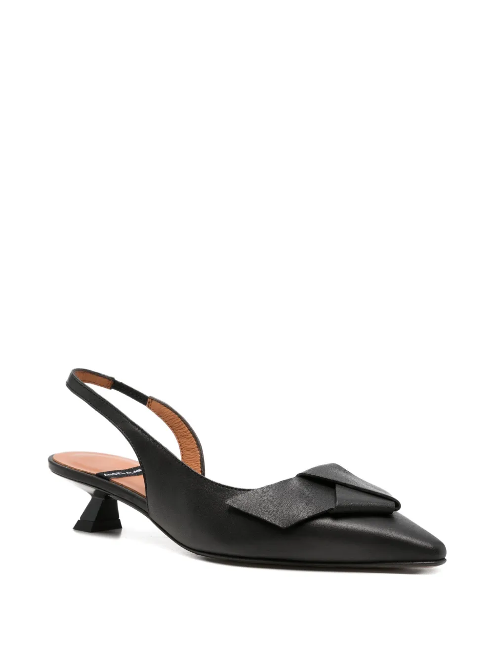 ANGEL ALARCON Aline pumps met strikdetail Zwart