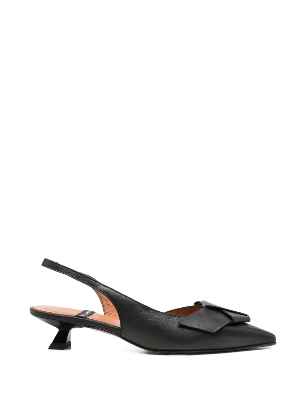 ANGEL ALARCON Pumps Aline con fiocco - Nero
