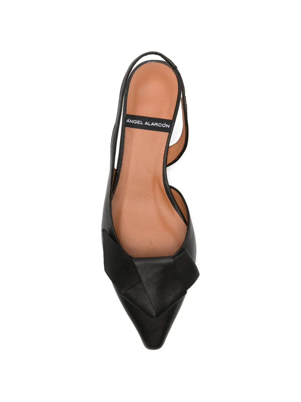 ANGEL ALARCON Aline pumps met strikdetail Zwart