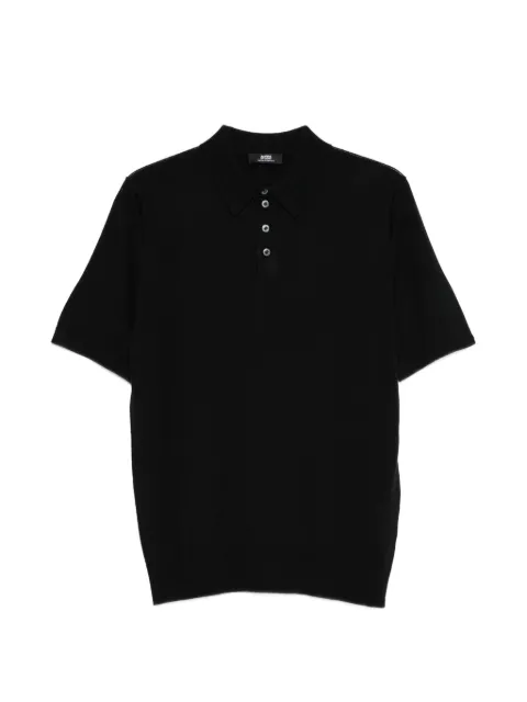 ALPHA STUDIO buttoned short-sleeve polo shirt