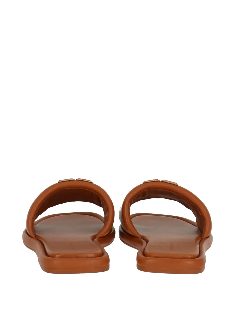 Tory Burch Double T Sport slides Bruin