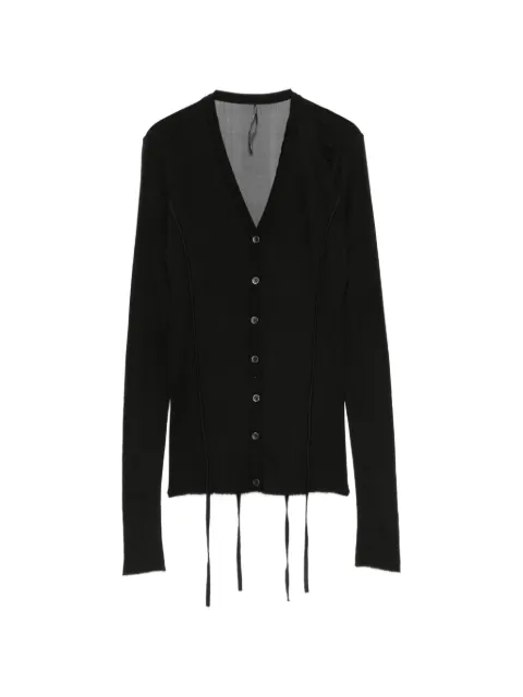 Masnada seam-detail cardigan